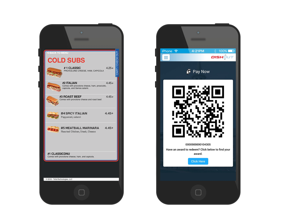 Mobile Solutions for Consumers Ordering and payment application